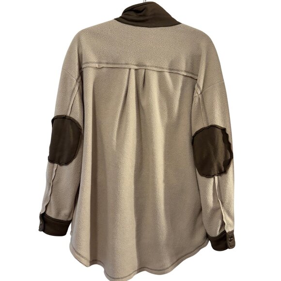 Fleece Oversized Shacket - Picture 2 of 3